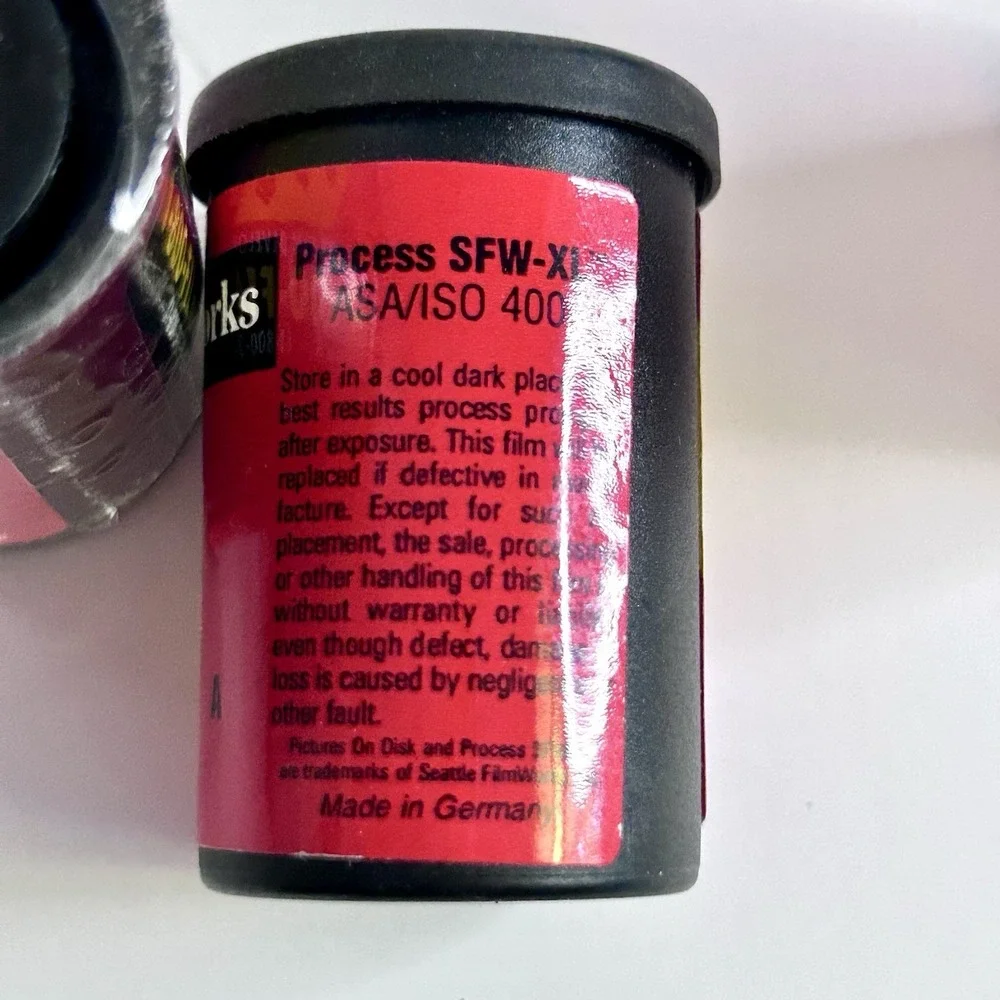 3 Seattle Film Works 35mm 20 Exposures Color ISO 400 200 Film ROLL SEALED
